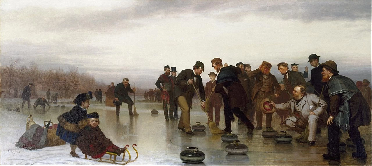 Una partita scozzese, al Central Park - Museum of Fine Arts, Houston